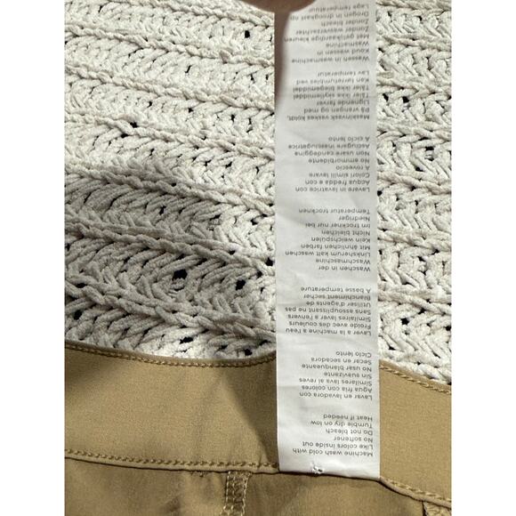 Fabletics Perfomance Golf Only Pant Classic Fit Mens Sz 35 x 34 (32) Tan Stretch - Picture 8 of 8